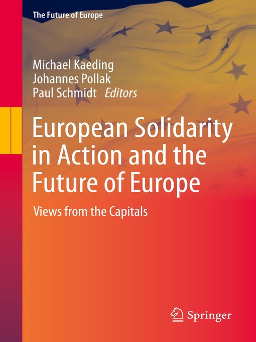 Title details for European Solidarity in Action and the Future of Europe by Michael Kaeding - Available
